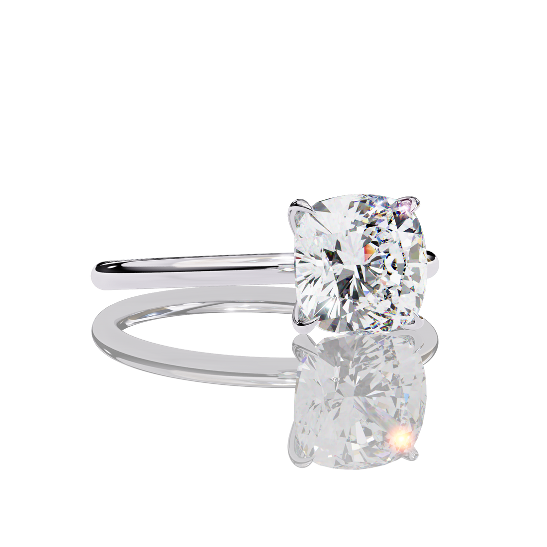2.50 carats Solitaire Cushion Diamond Ring11