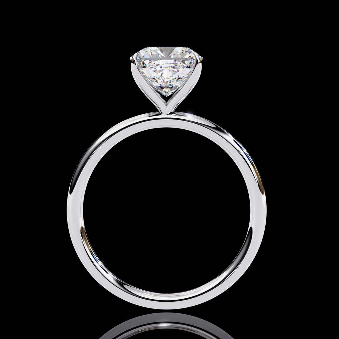 2.50 carats Solitaire Cushion Diamond Ring14
