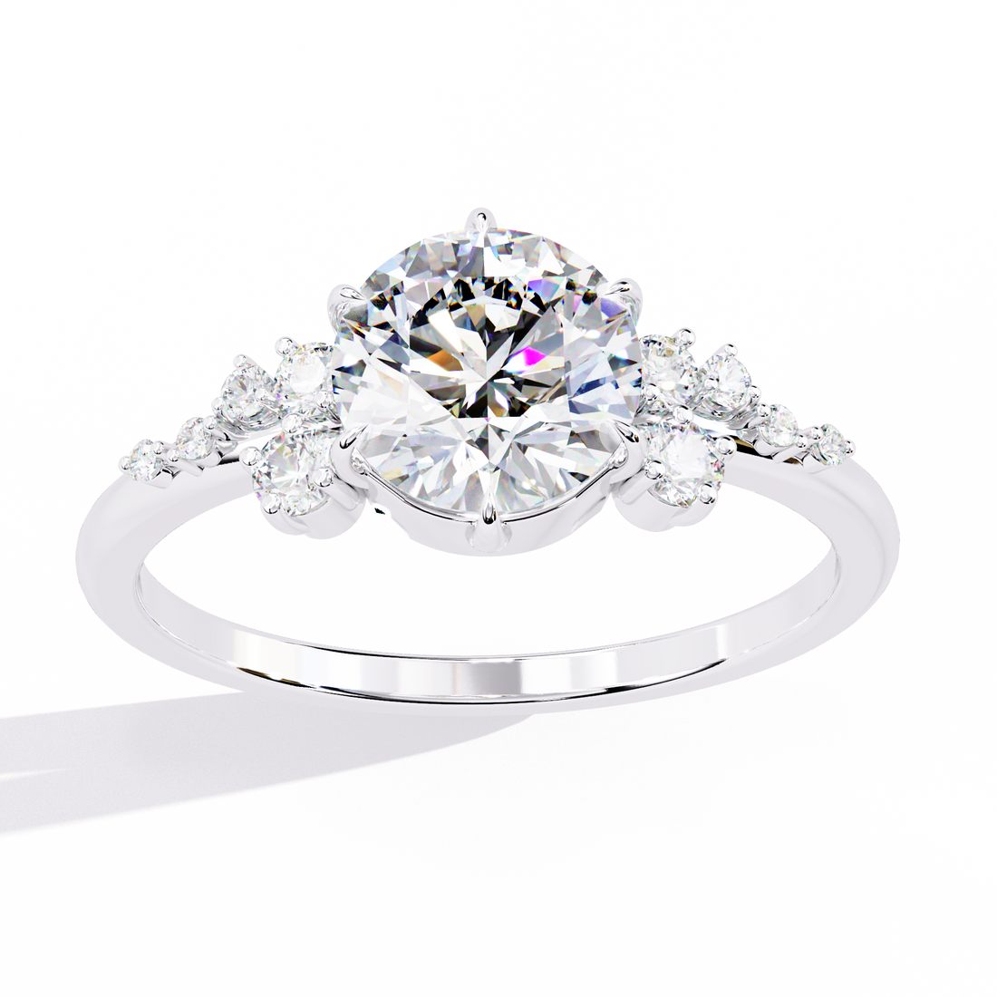 Divine Loop Diamond Ring