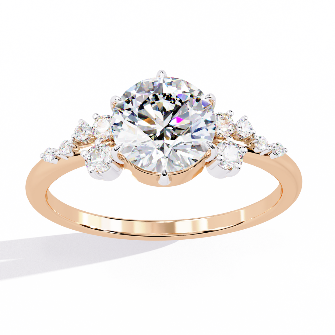 Divine Loop Diamond Ring