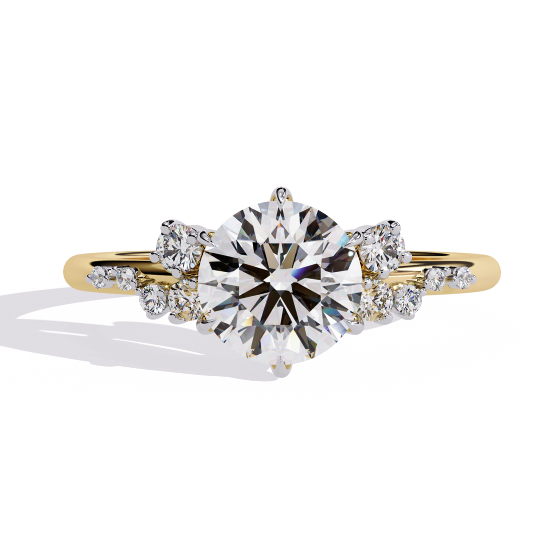 Divine Loop Diamond Ring