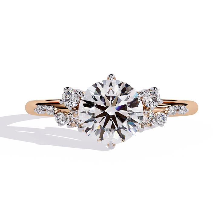 Divine Loop Diamond Ring