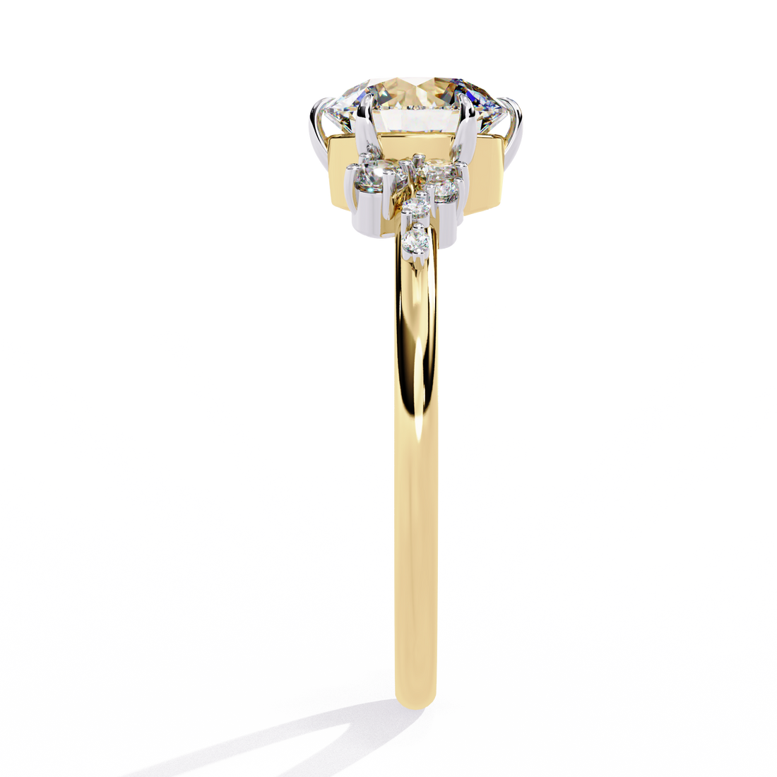 Divine Loop Diamond Ring
