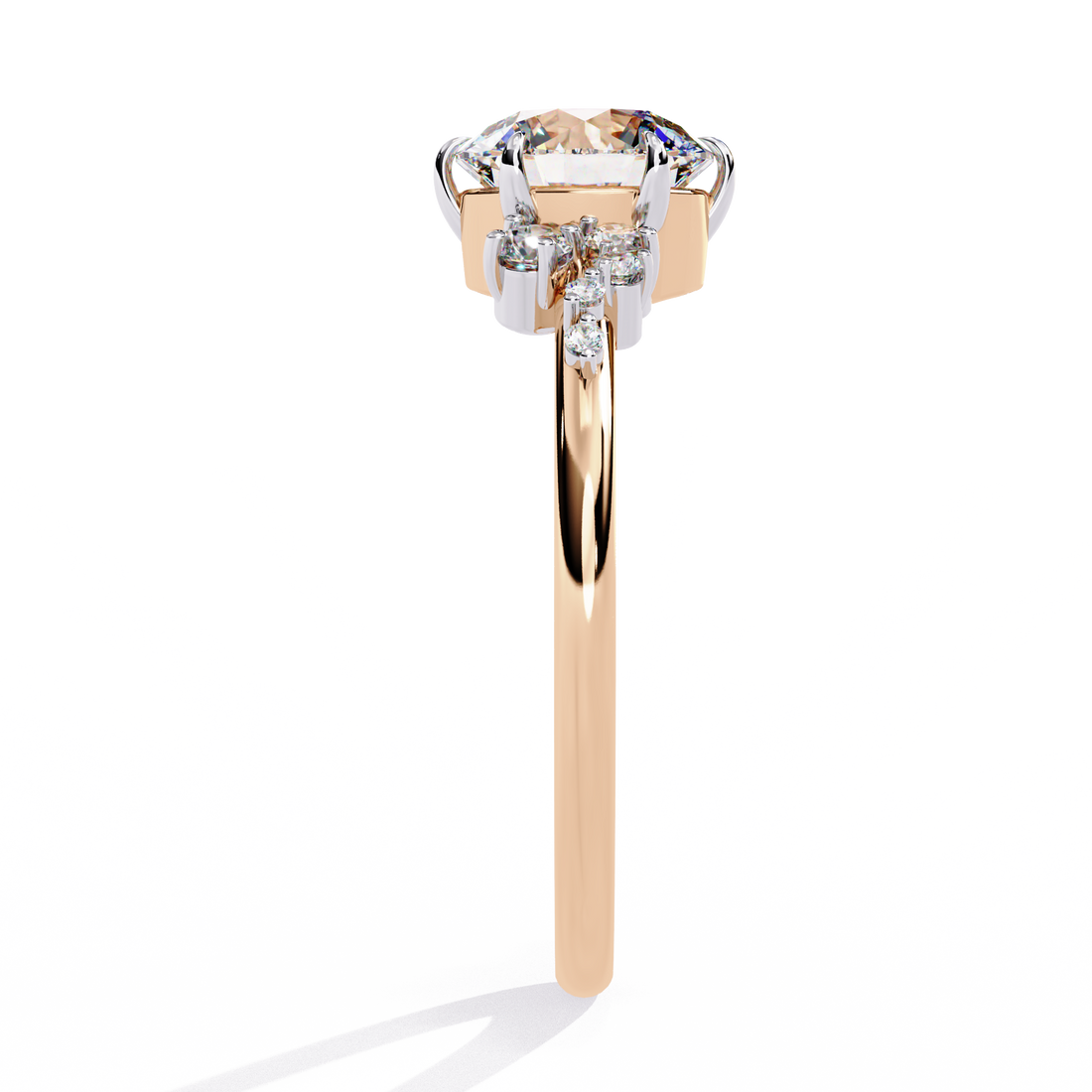 Divine Loop Diamond Ring