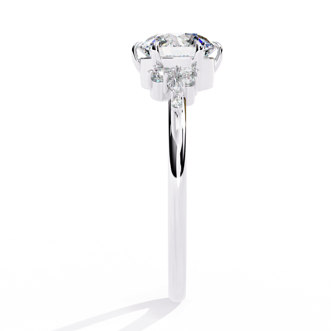 Divine Loop Diamond Ring