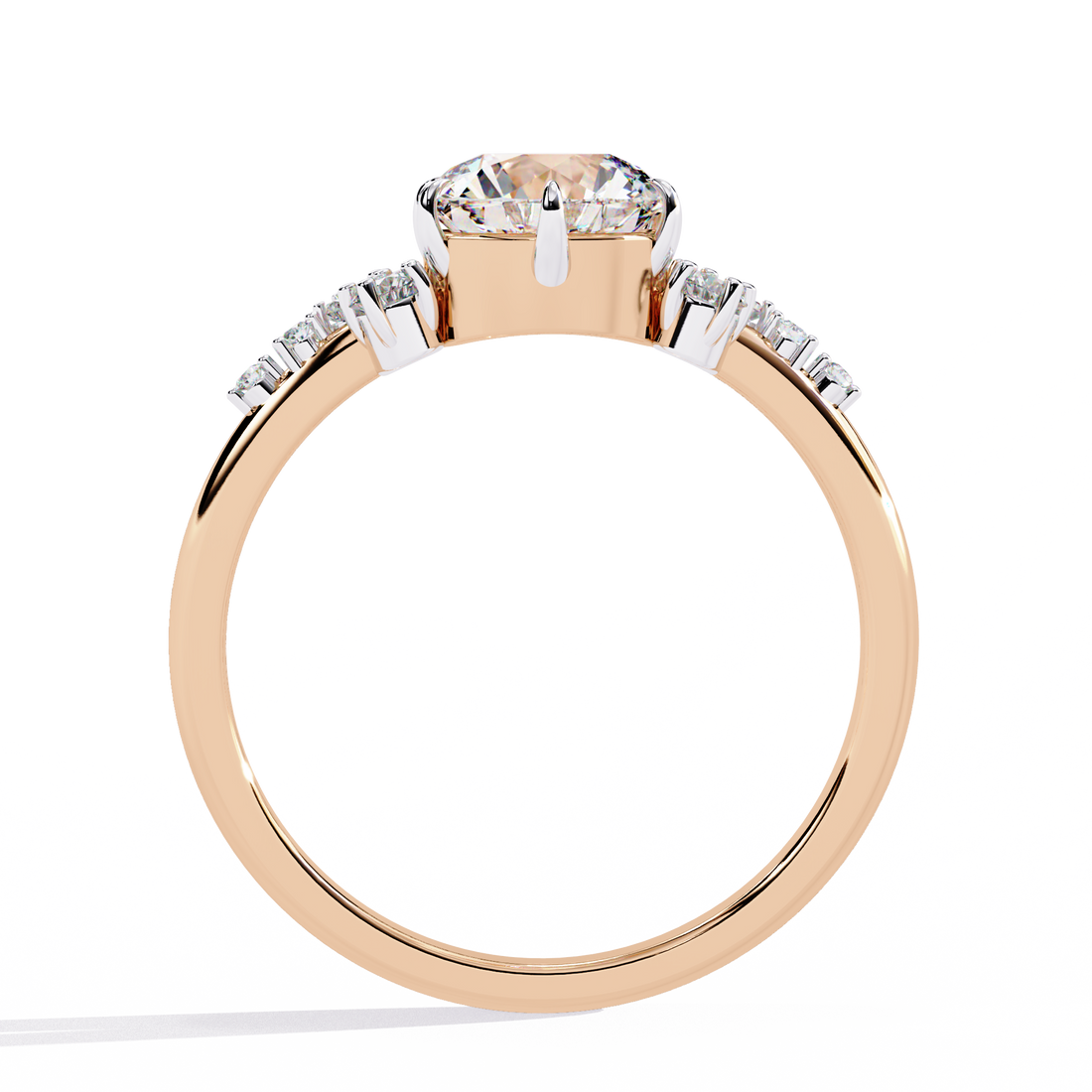 Divine Loop Diamond Ring