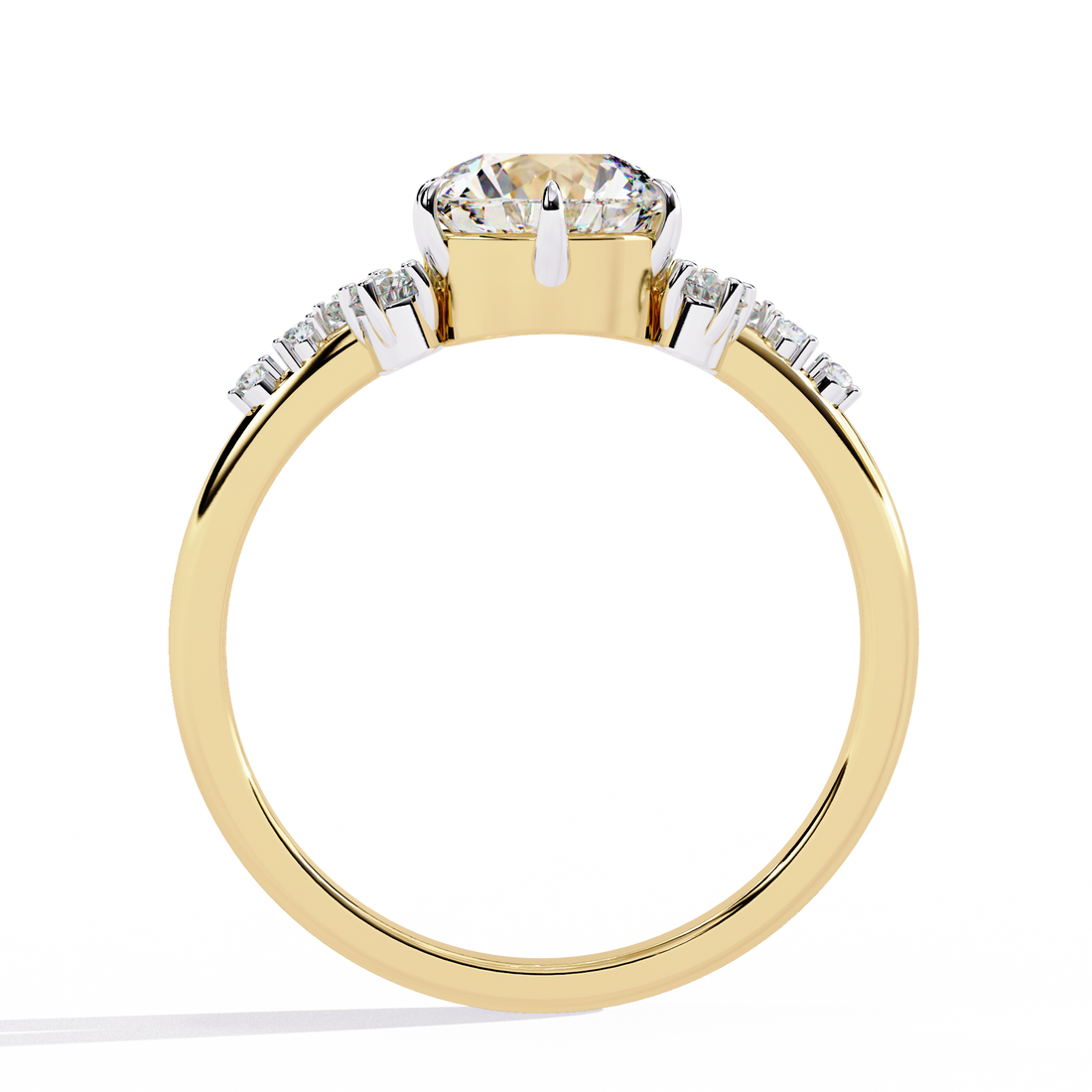 Divine Loop Diamond Ring