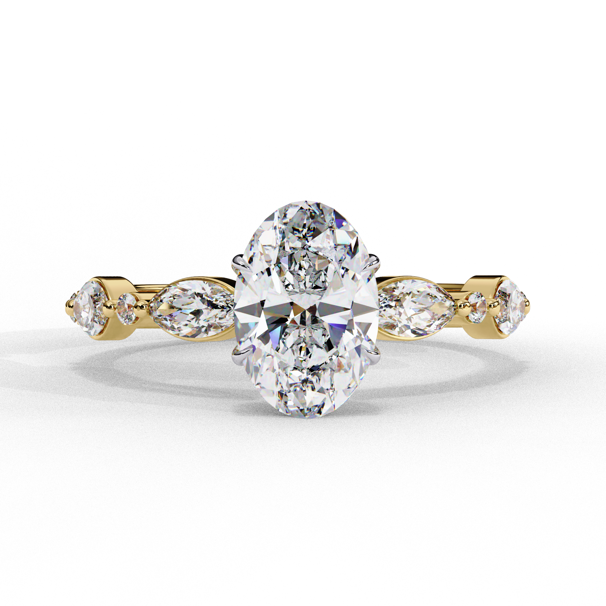 Rare Embrace Diamond Ring