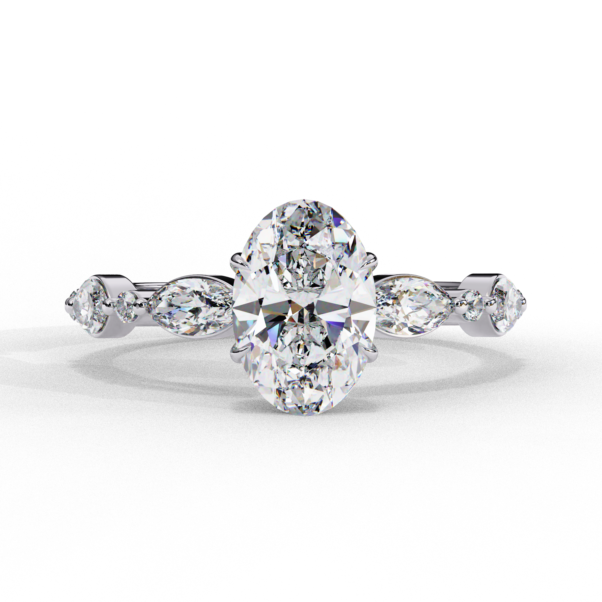 Rare Embrace Diamond Ring