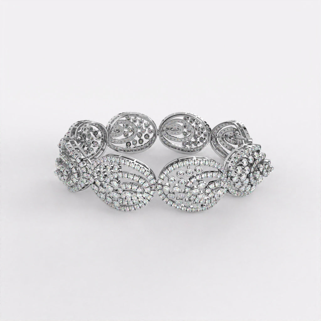 Glint Diamond Chain Bracelet