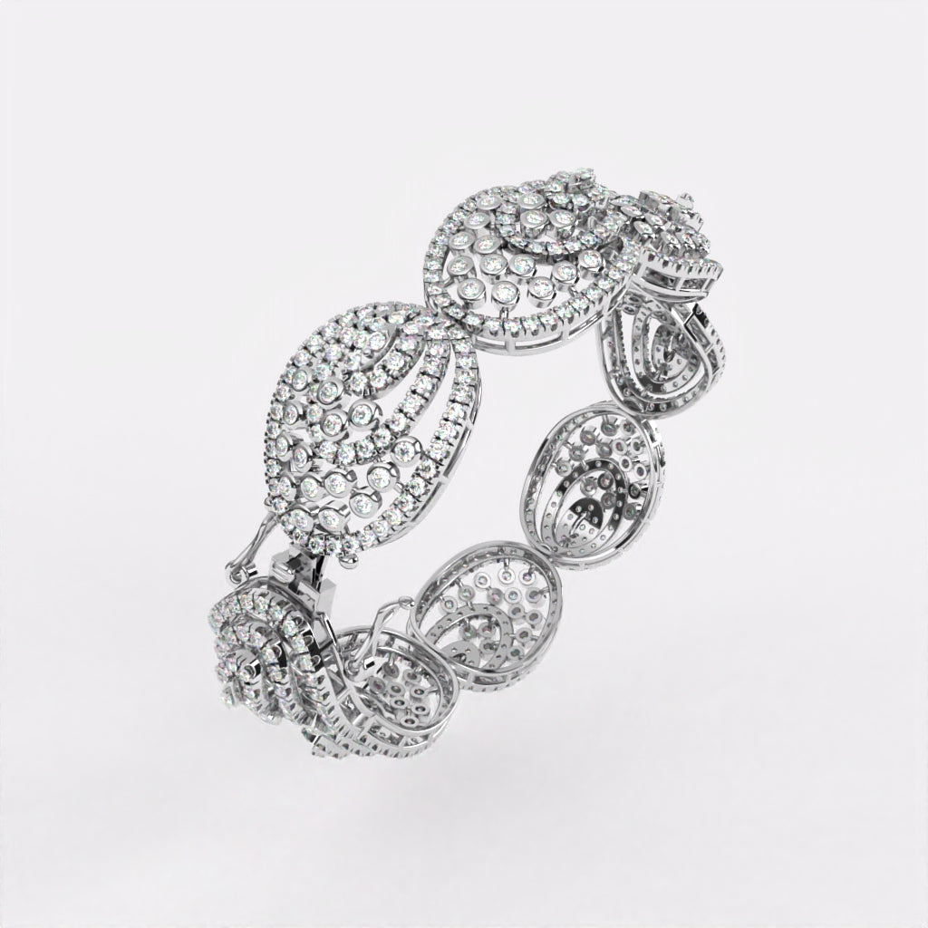 Glint Diamond Chain Bracelet