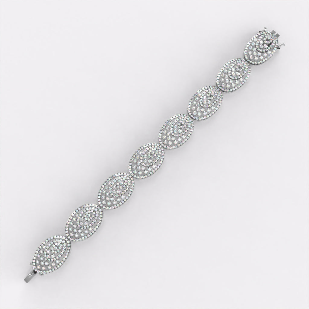 Glint Diamond Chain Bracelet