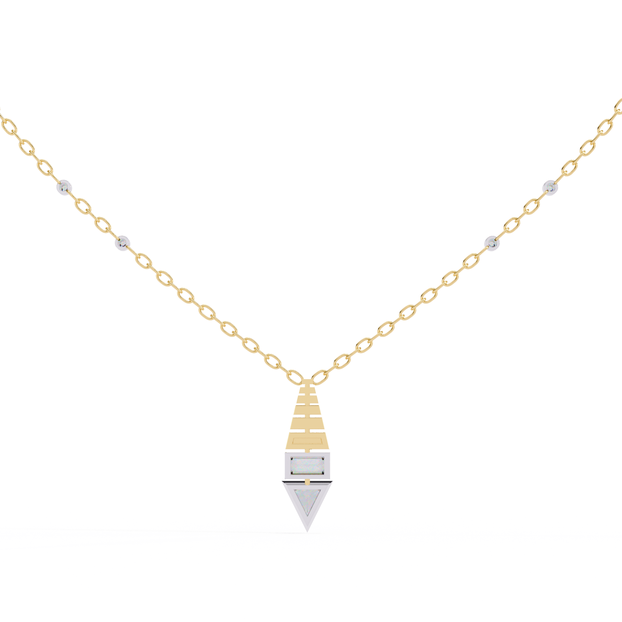 Glamourous Diamond Pendant with chain