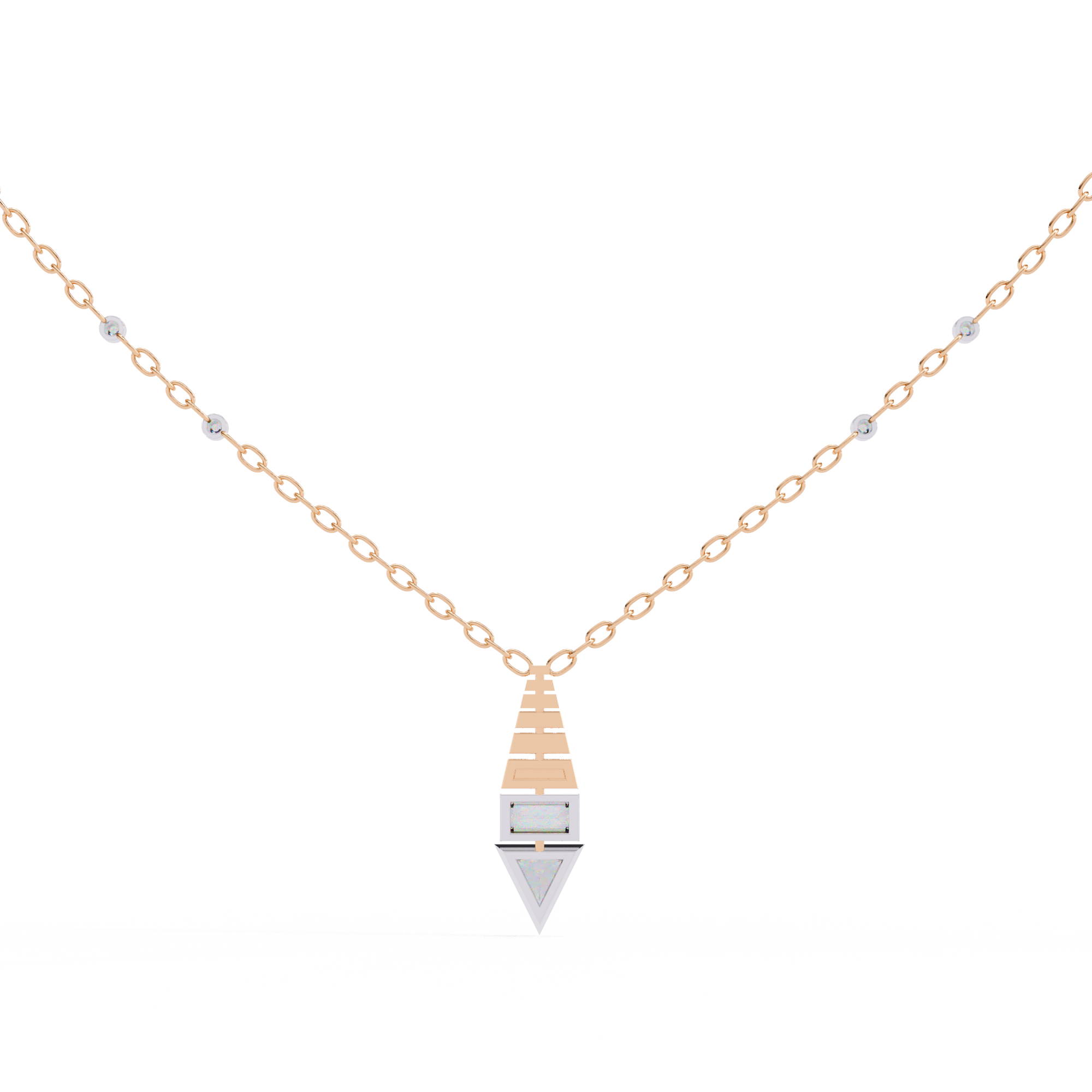 Glamourous Diamond Pendant with chain