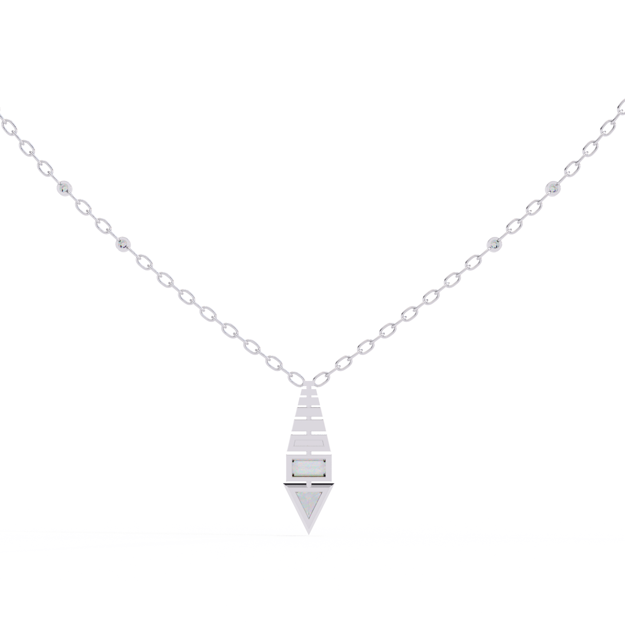 Glamourous Diamond Pendant with chain