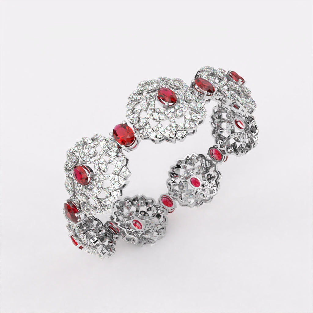 Glorious Diamond Bangle