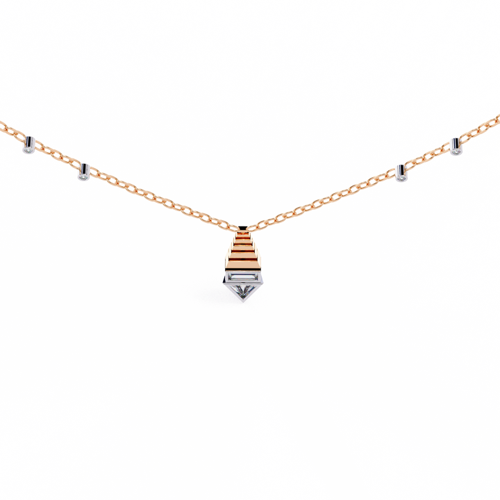 Glamourous Diamond Pendant with chain