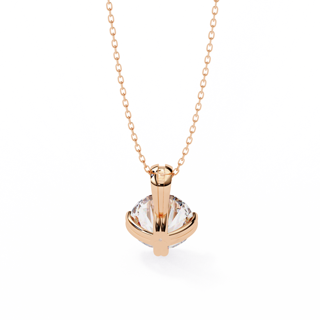 2 Carats Lab Grown Diamond pendant