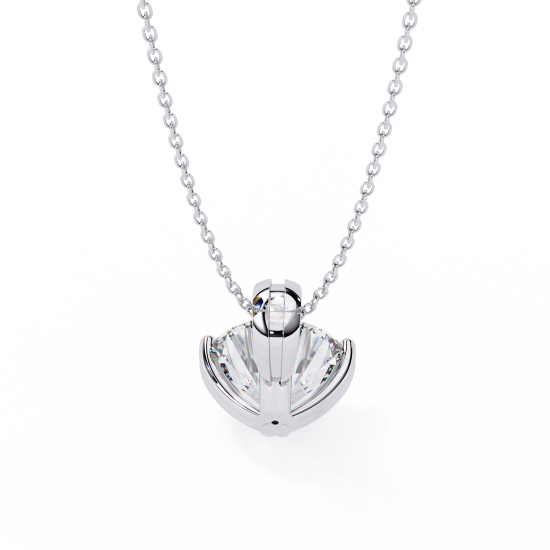 2 Carats Lab Grown Diamond pendant