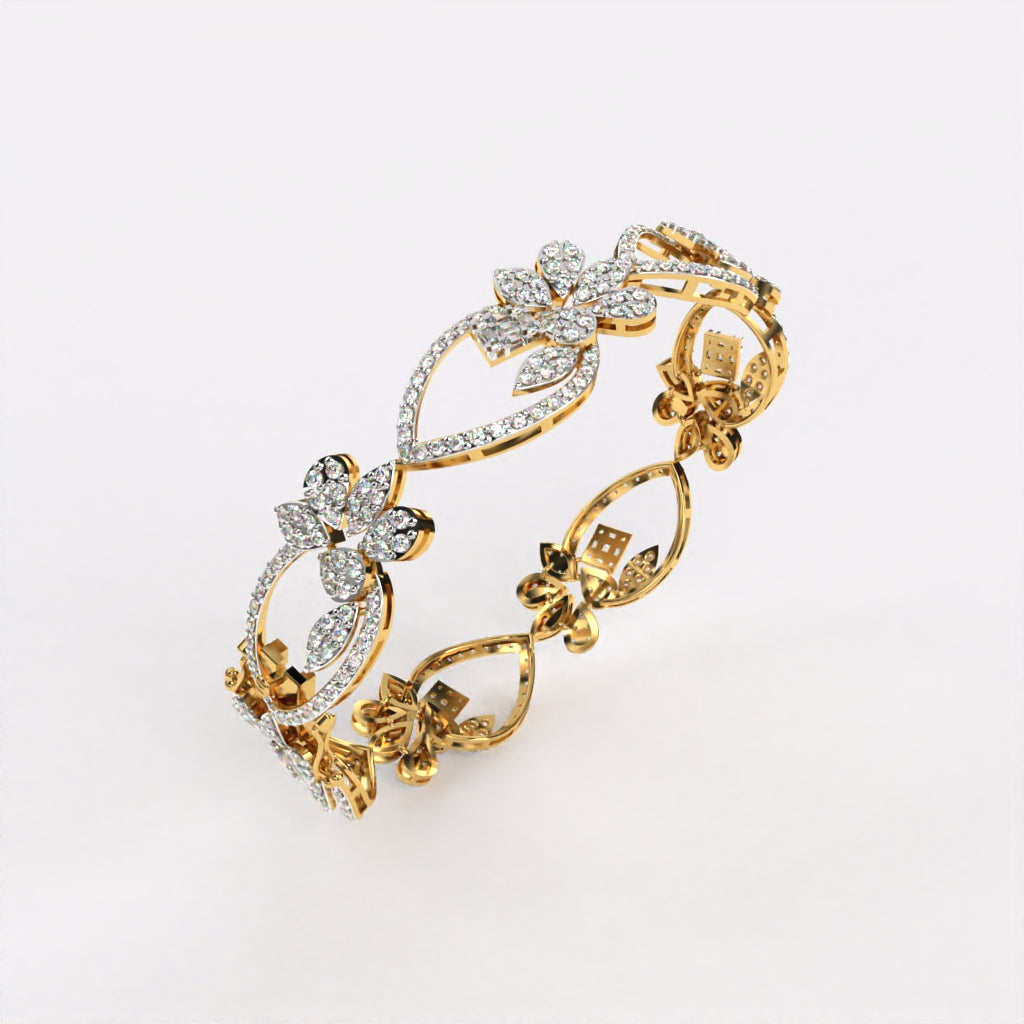 Charming Blush Diamond Bracelet