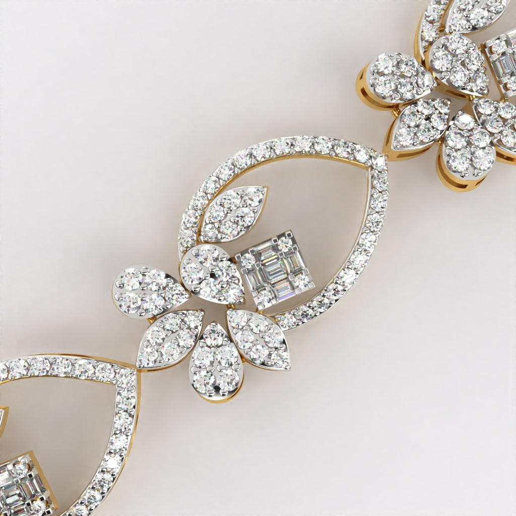 Charming Blush Diamond Bracelet