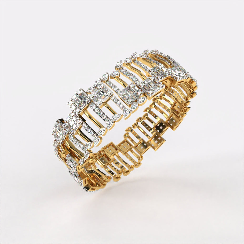 Stylish Diamond Bracelet