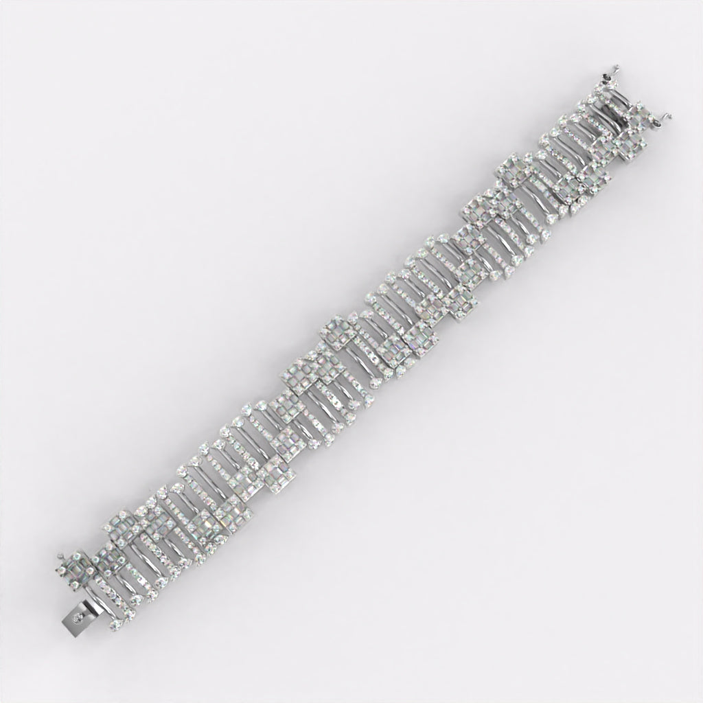 Stylish Diamond Bracelet