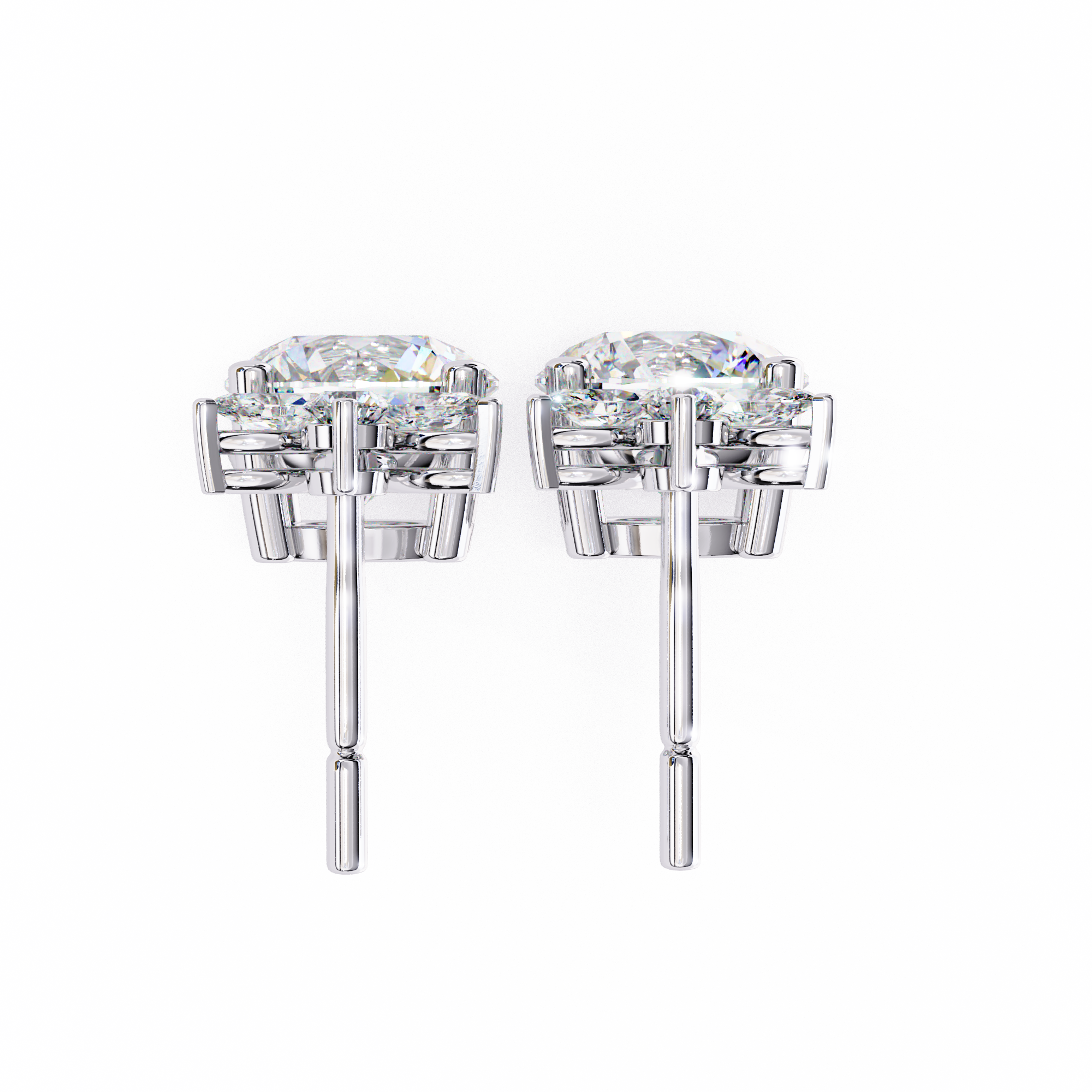 Charming Diamond Earrings
