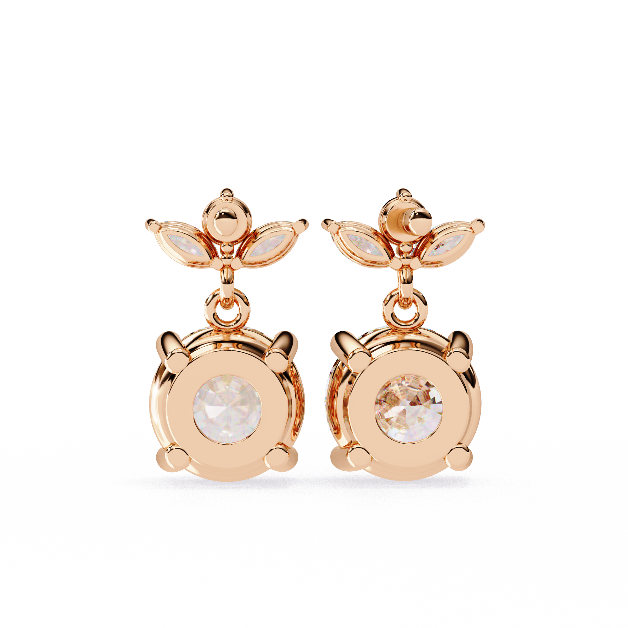 Charming Diamond Earrings