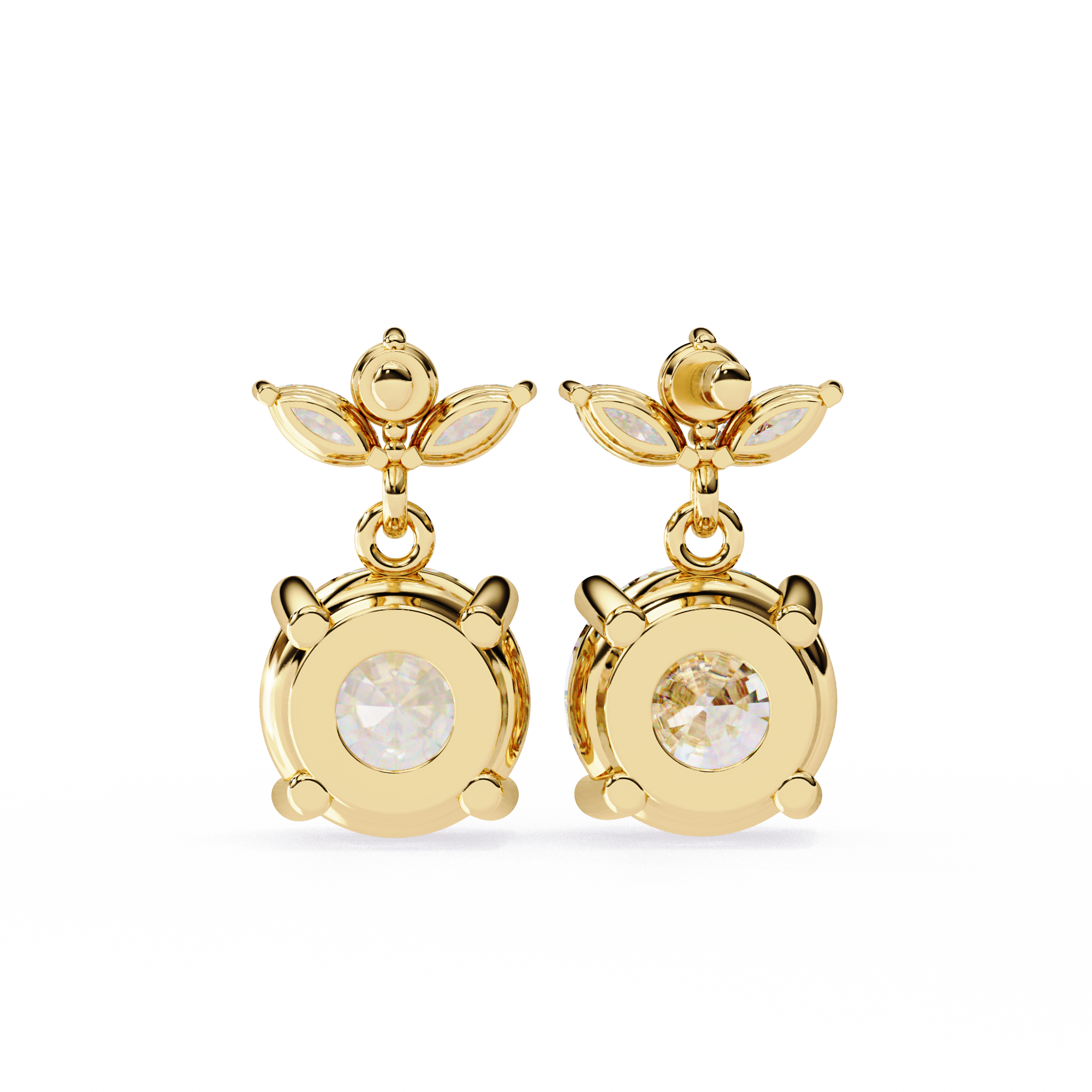 Charming Diamond Earrings