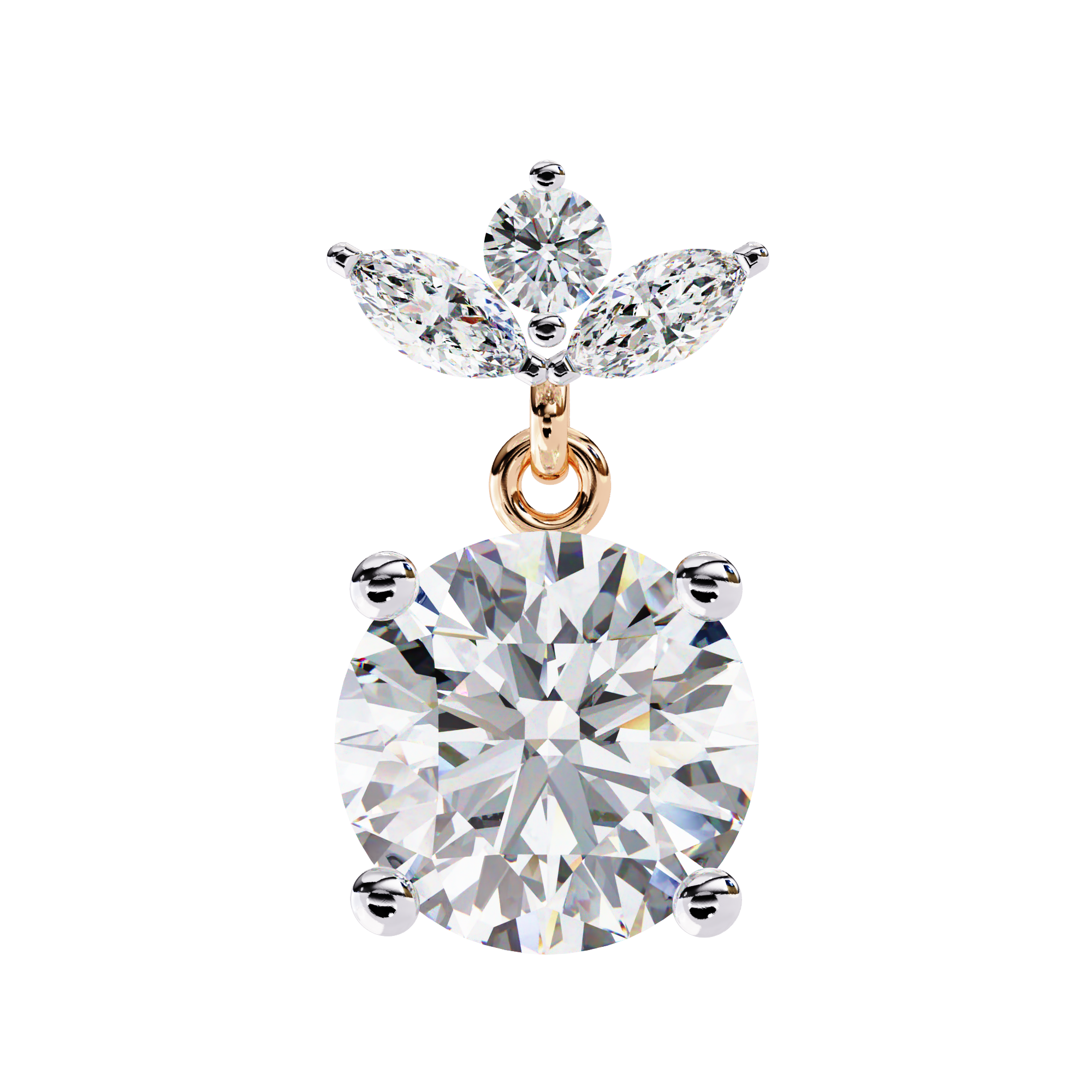 Charming Diamond Earrings