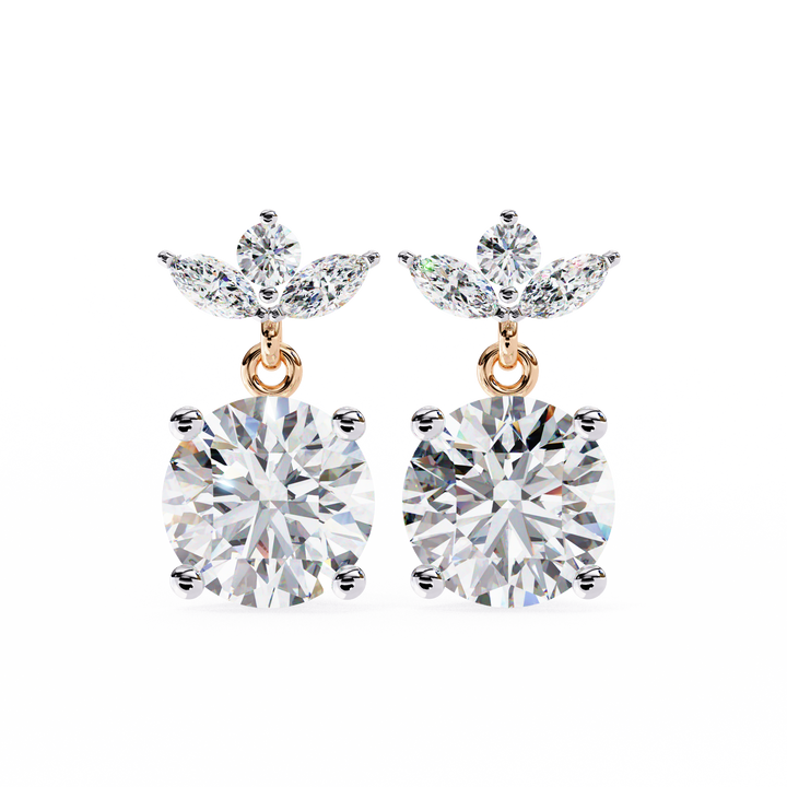 Charming Diamond Earrings