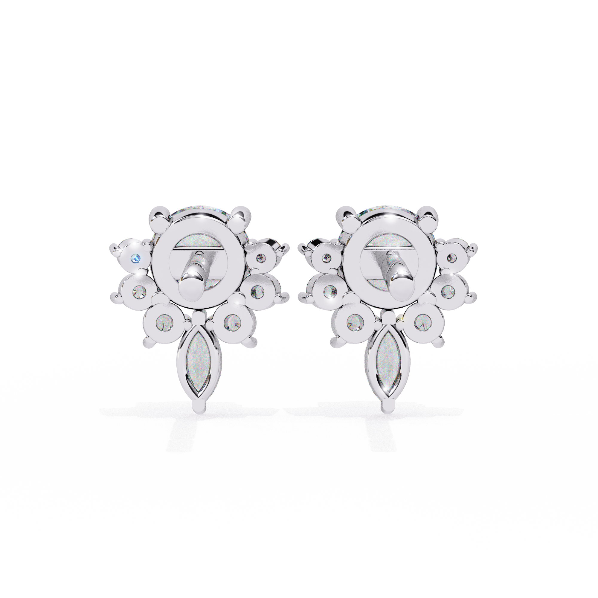 Spring Diamond Studs