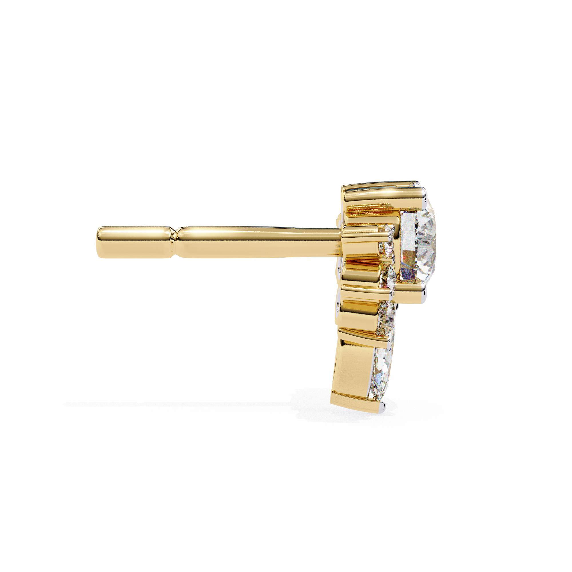 Spring Diamond Studs