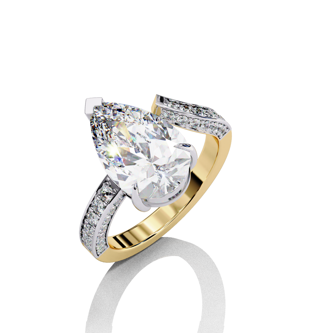 3 carats Solitaire Lab Grown Ring