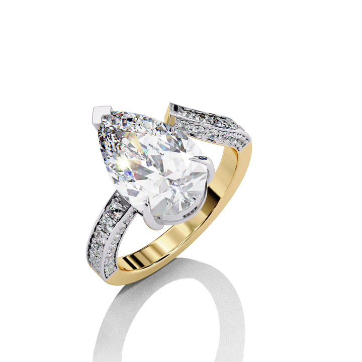 3 carats Solitaire Lab Grown Ring