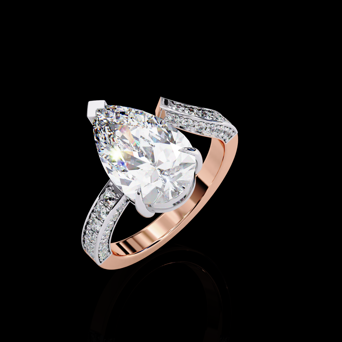 3 carats Solitaire Lab Grown Ring8