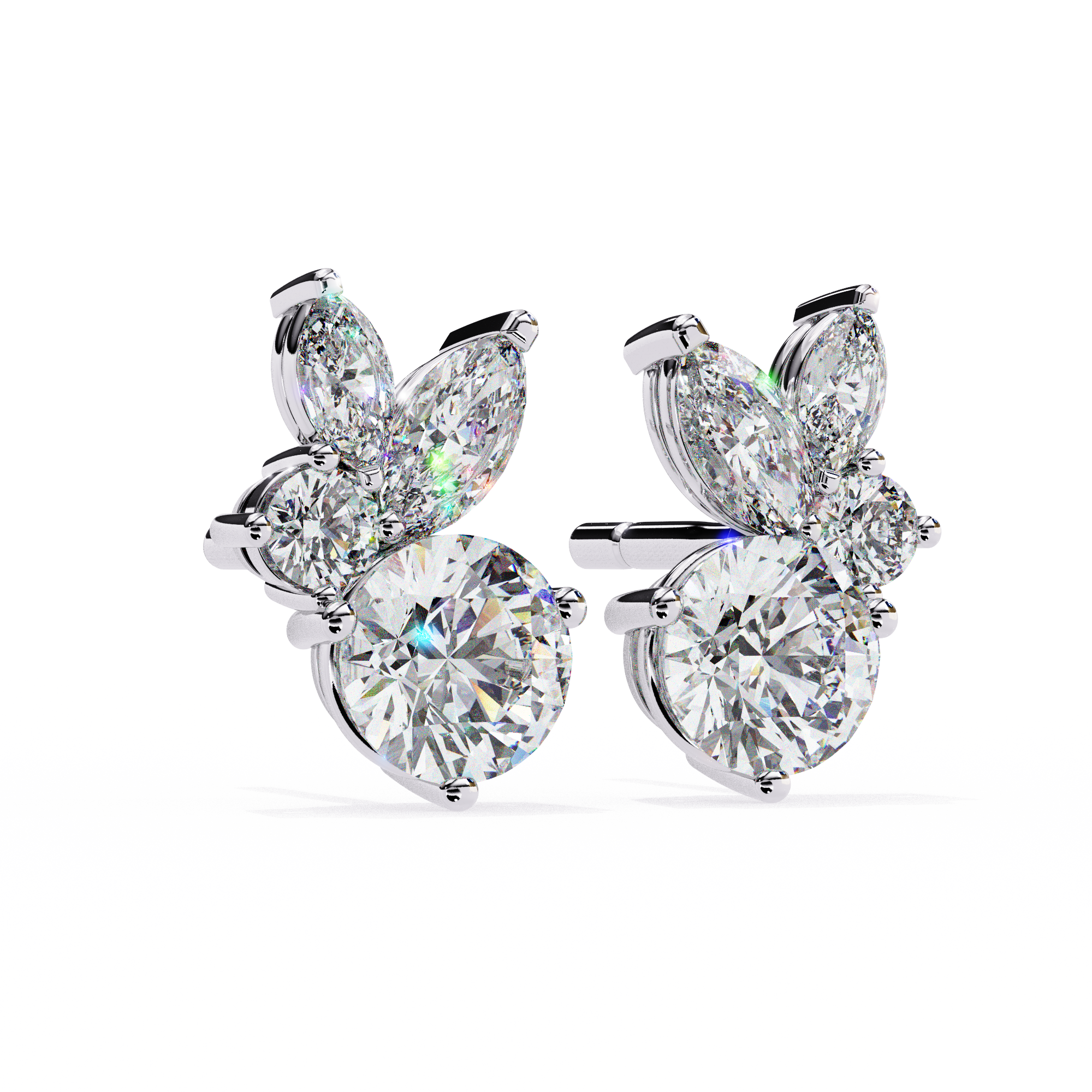 Jazzy Lab Grown Diamond Earrings