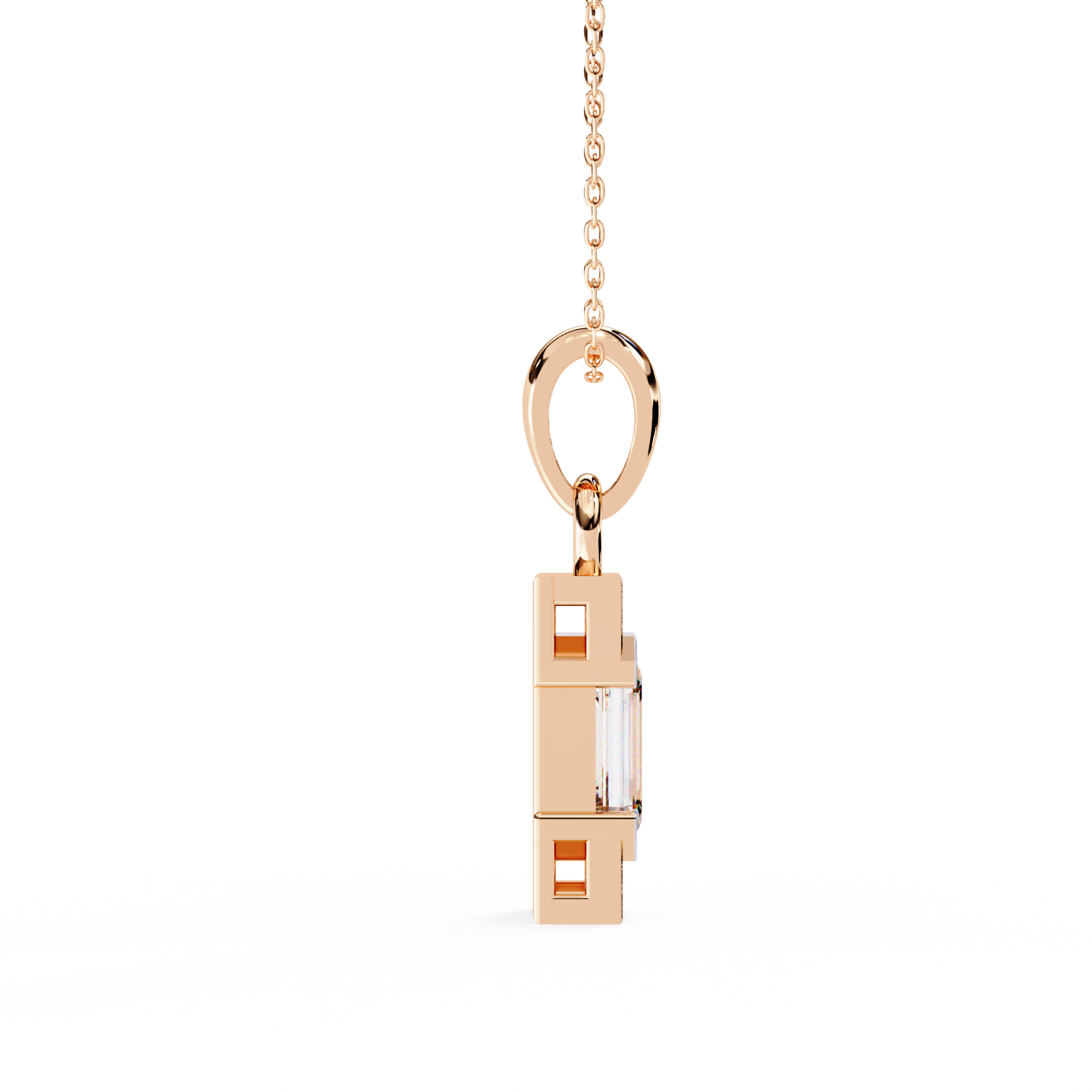 Modern Vibe Lab Grown Diamond Pendant