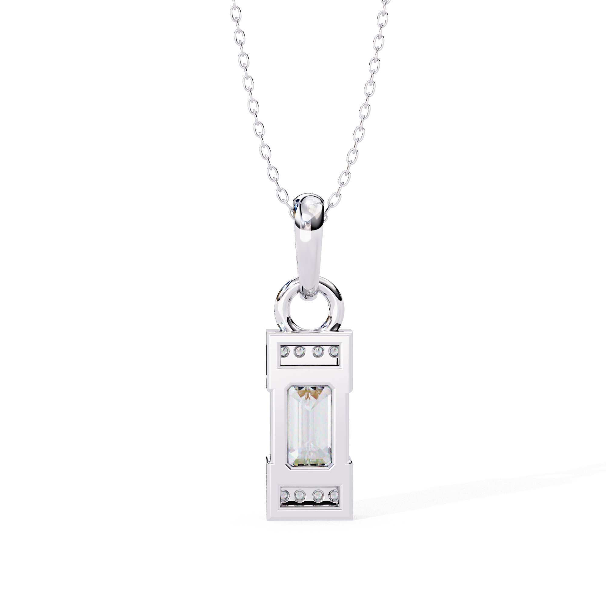 Modern Vibe Lab Grown Diamond Pendant