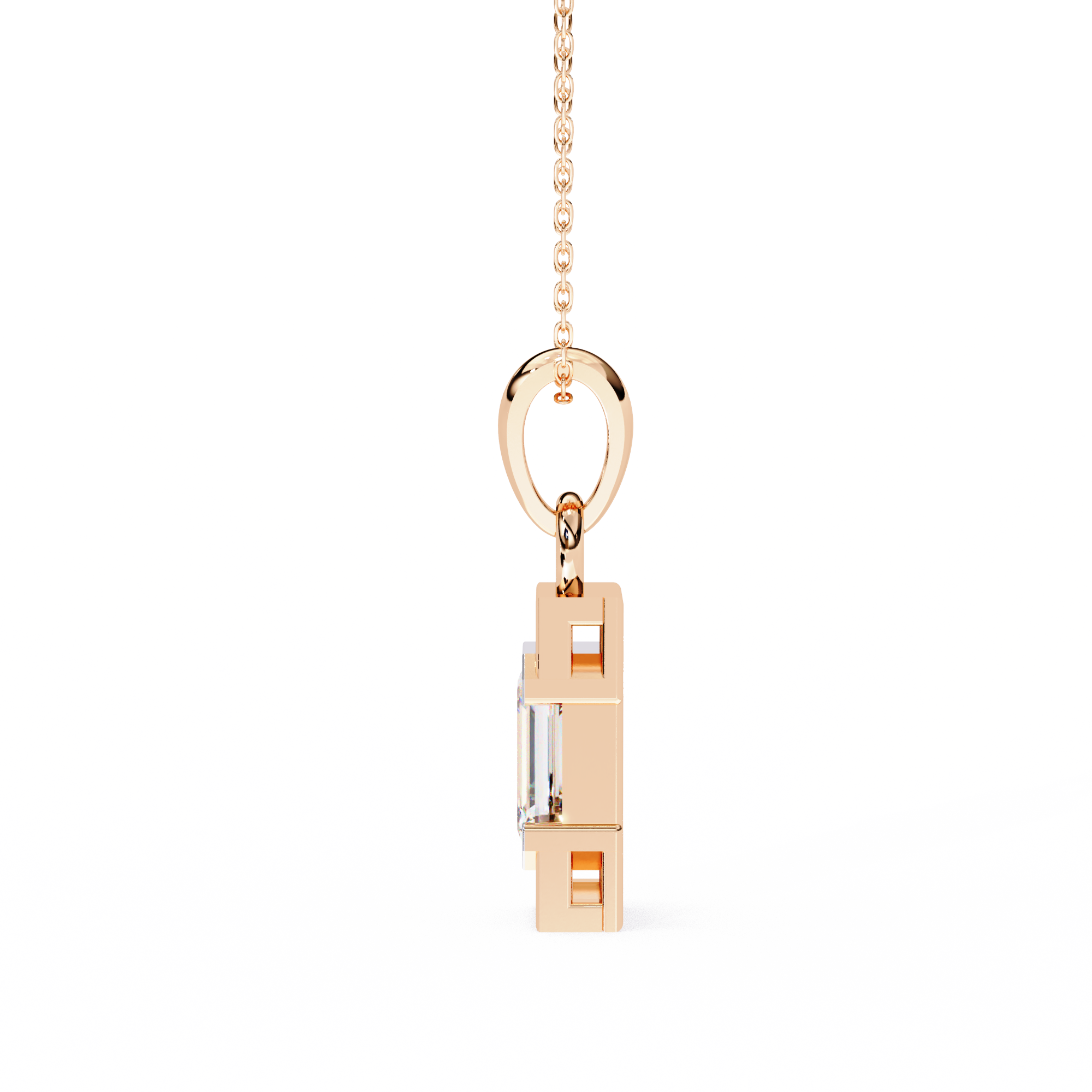 Modern Vibe Lab Grown Diamond Pendant