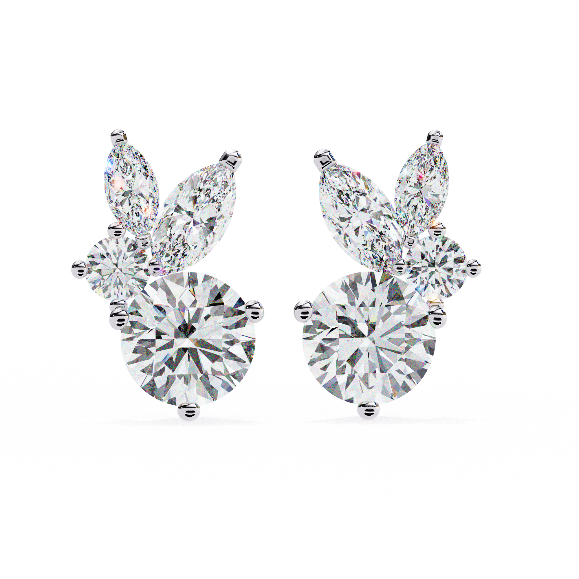 Jazzy Lab Grown Diamond Earrings