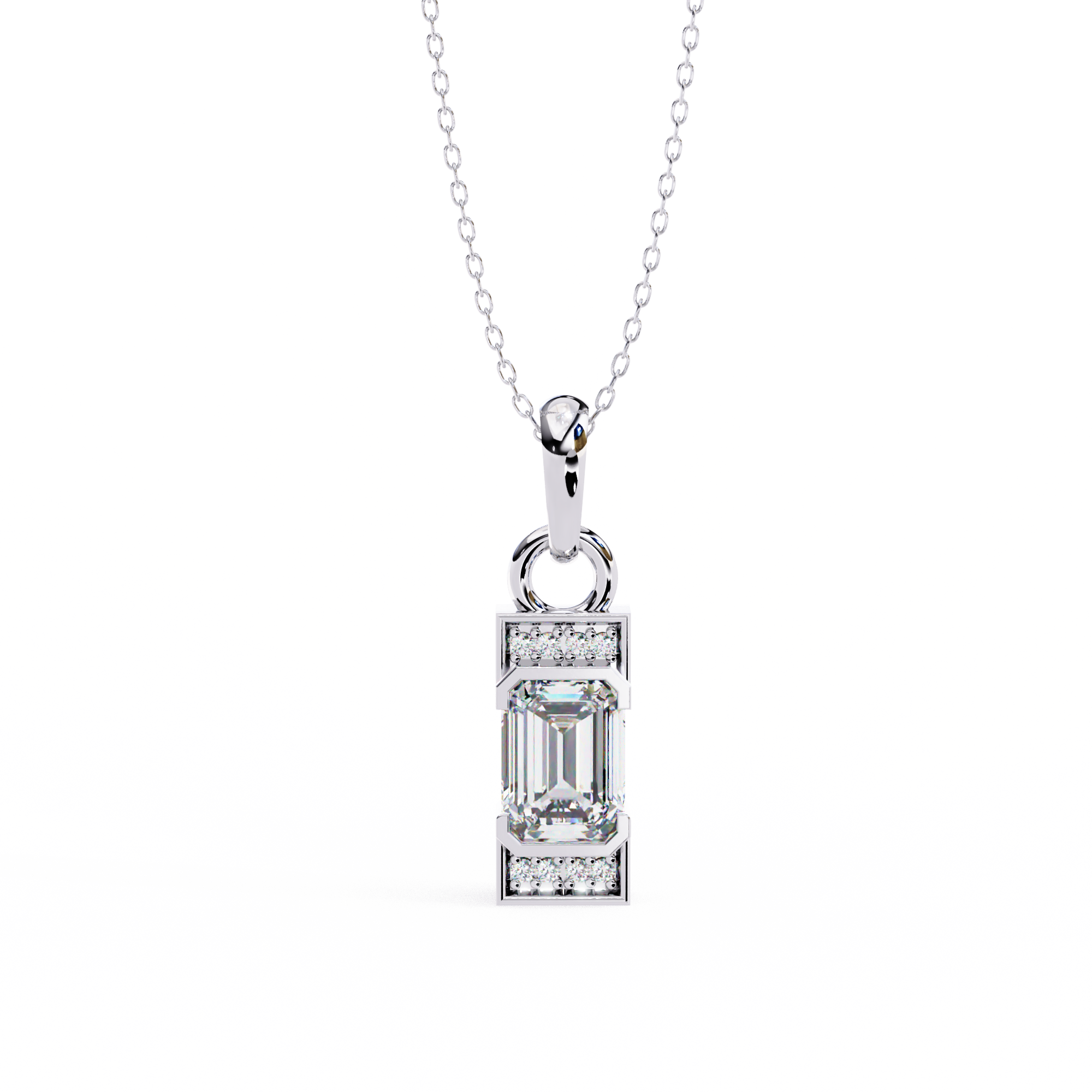 Modern Vibe Lab Grown Diamond Pendant