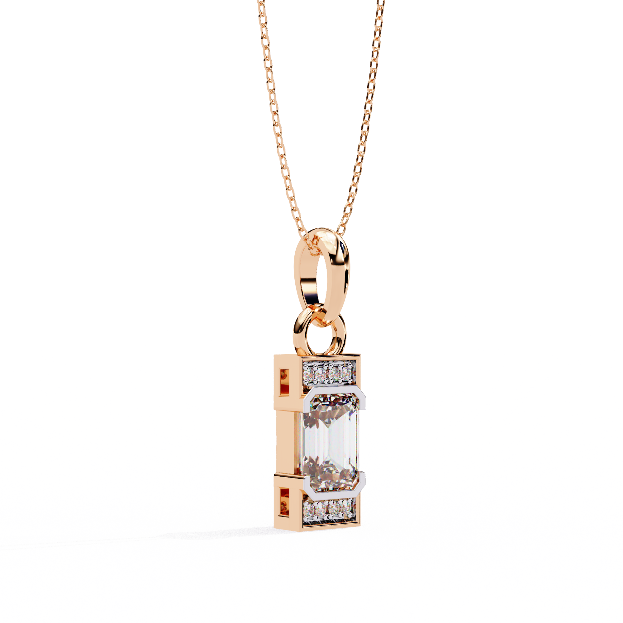 Modern Vibe Lab Grown Diamond Pendant