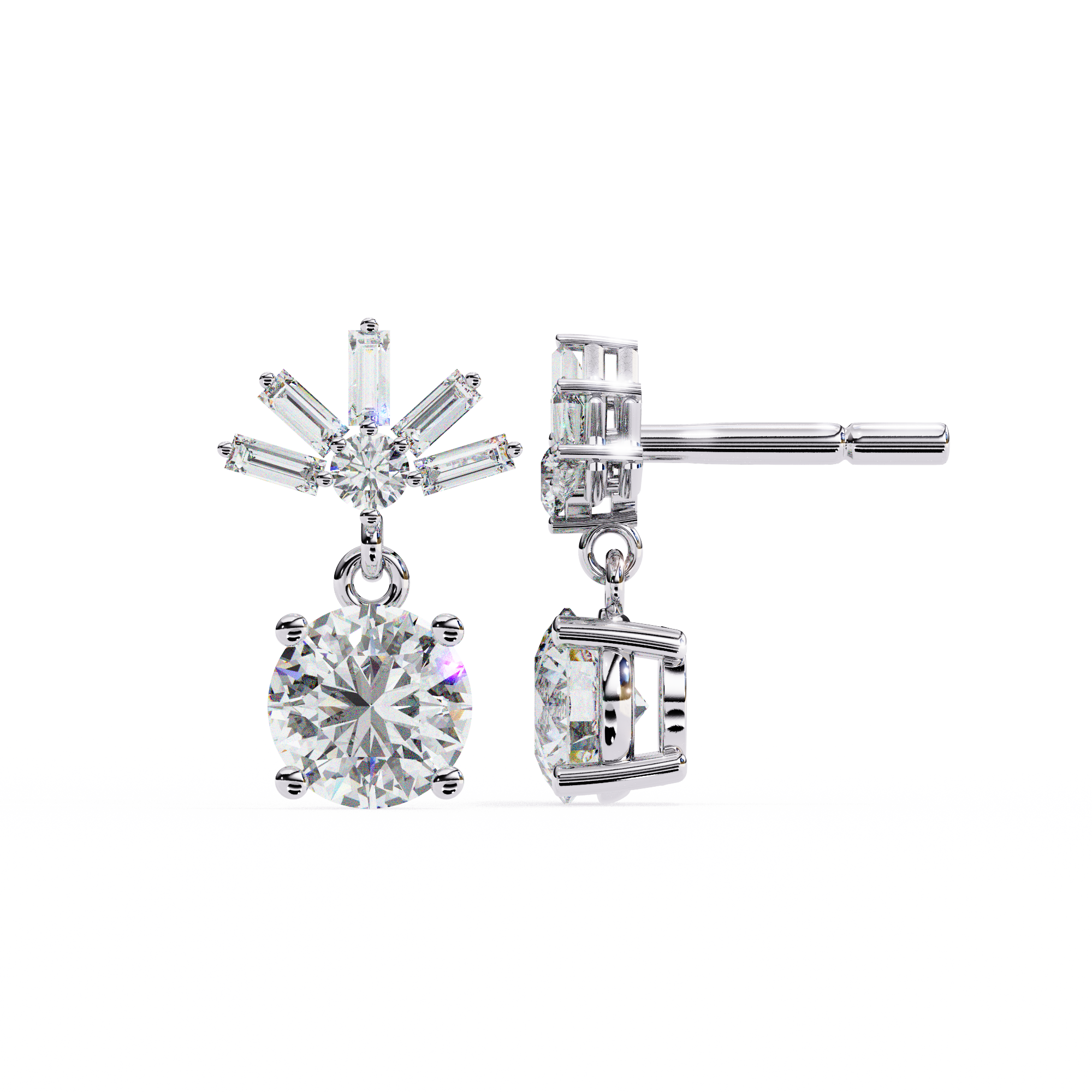 Glorious Diamond Earrings