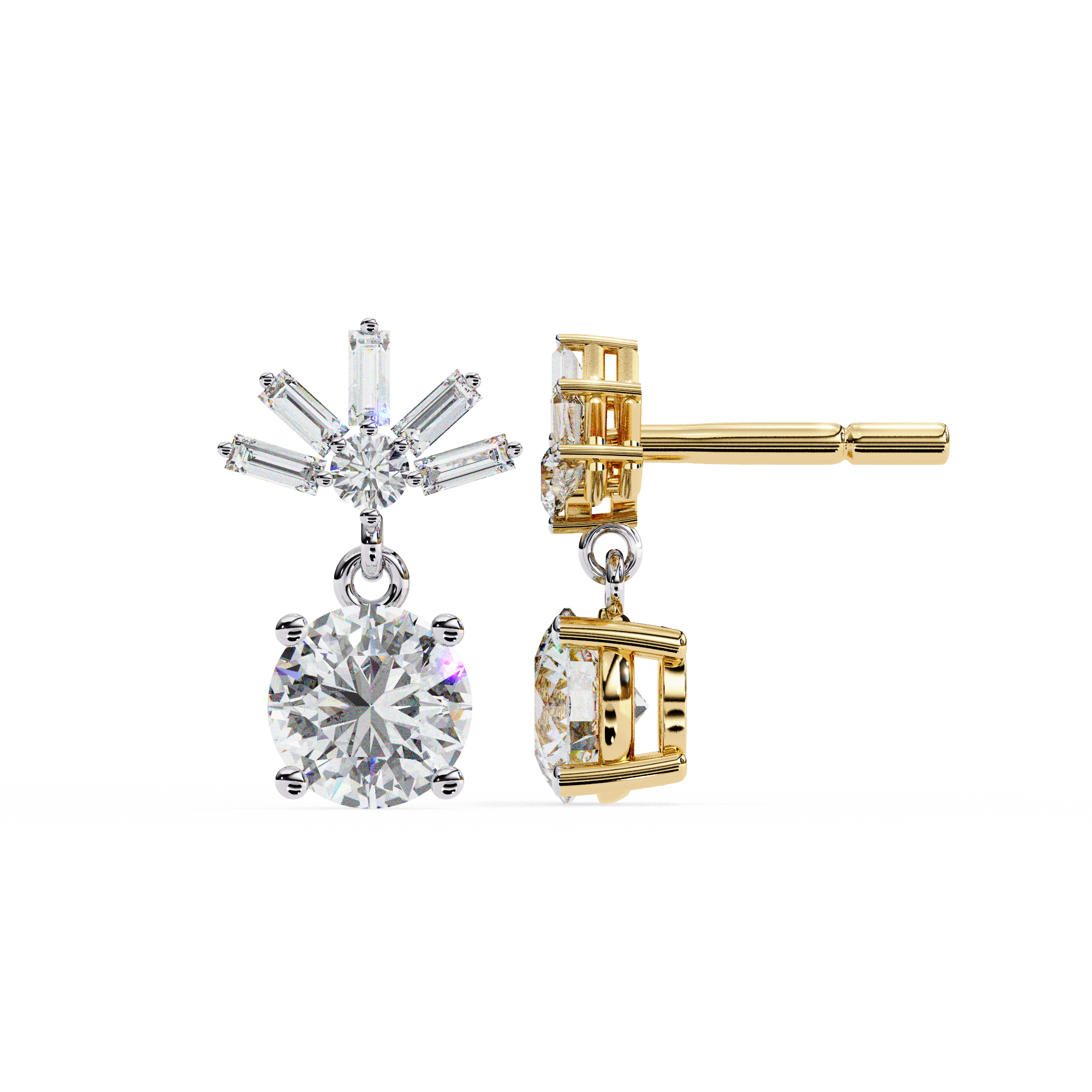 Glorious Diamond Earrings