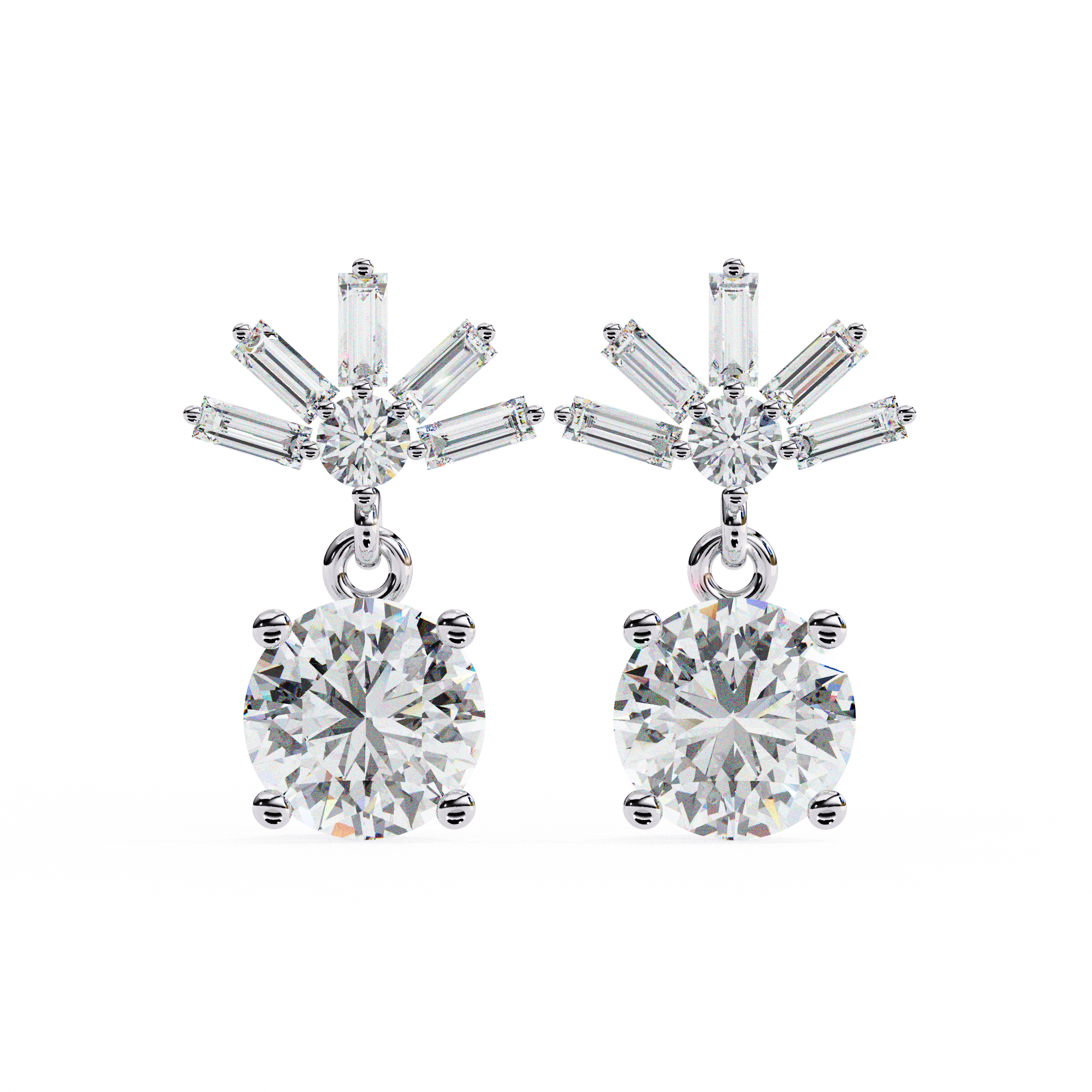 Glorious Diamond Earrings