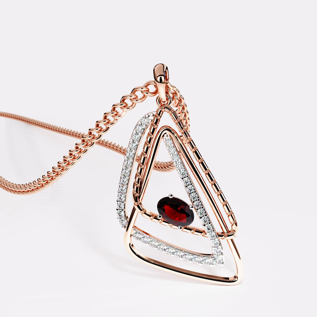 Velvet Spark Diamond Pendant