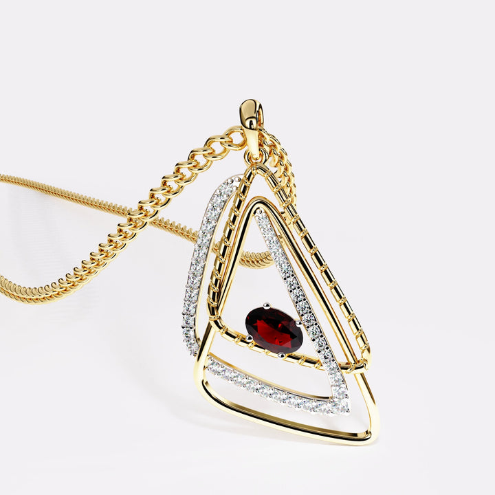 Velvet Spark Diamond Pendant