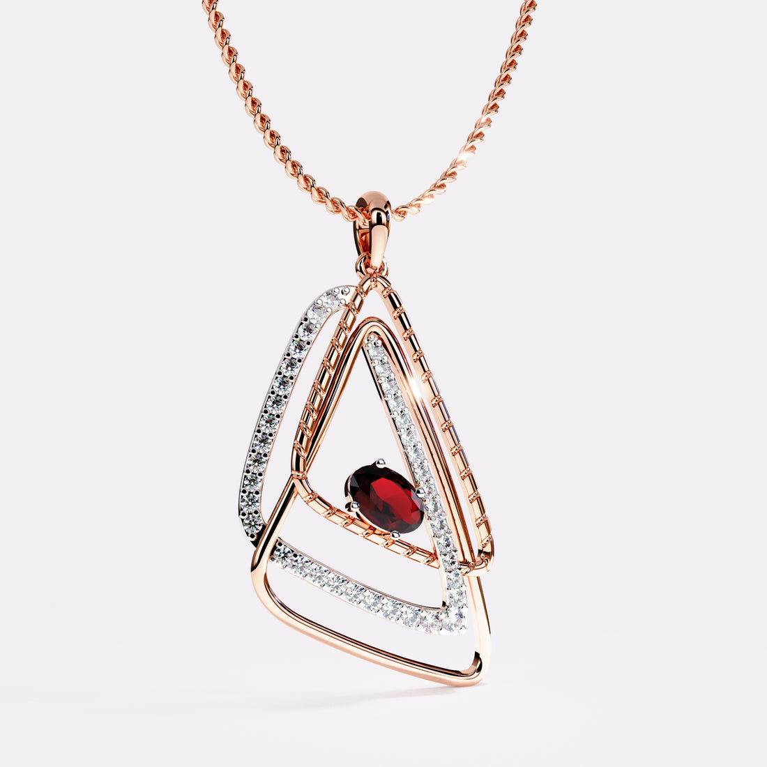 Velvet Spark Diamond Pendant